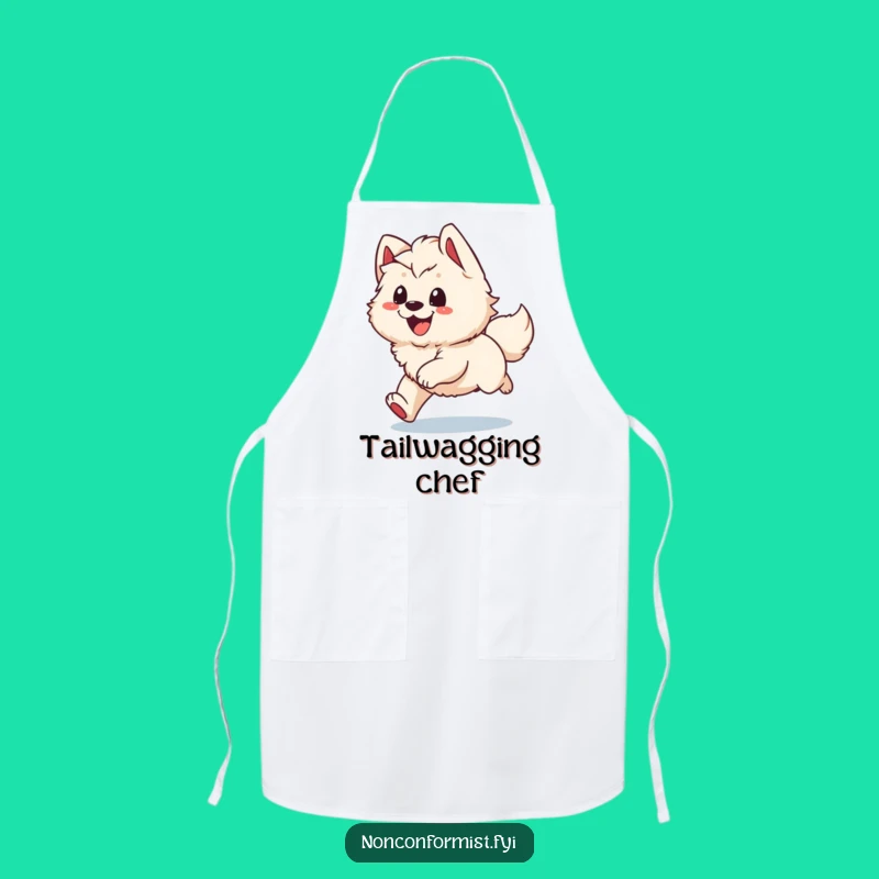 Funny Kitchen Canine Apron: Dog Character Cooking Fun, Hilarious Gift