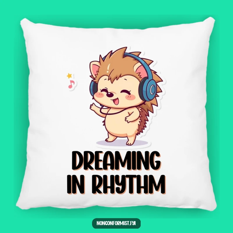 Funny Hedgehog Dancing Pillow: Cuddle Up with Musical Merriment