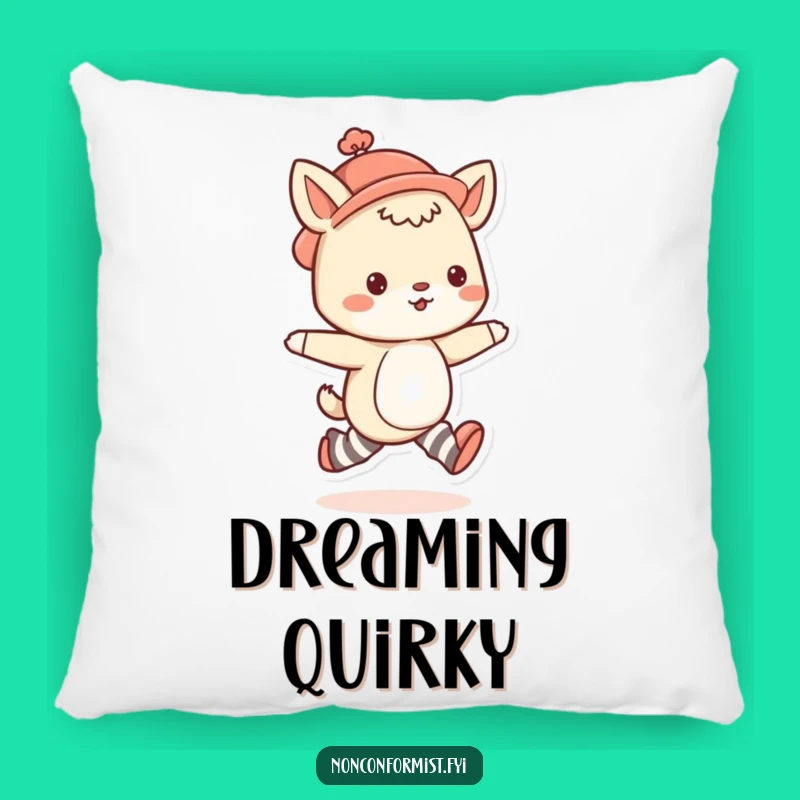 Funny Animal Pillow: Cozy Quirky Accent, Perfect Comfy Gift!