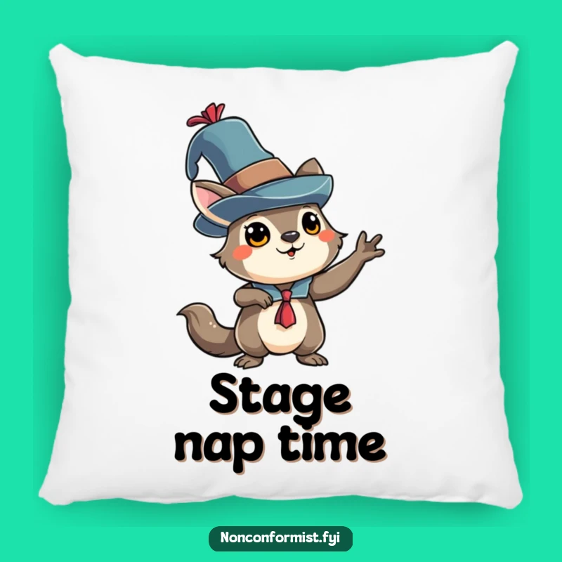 Funny Dramatic Pose Animal Pillow: Cozy Comfort with Theatrical Flair