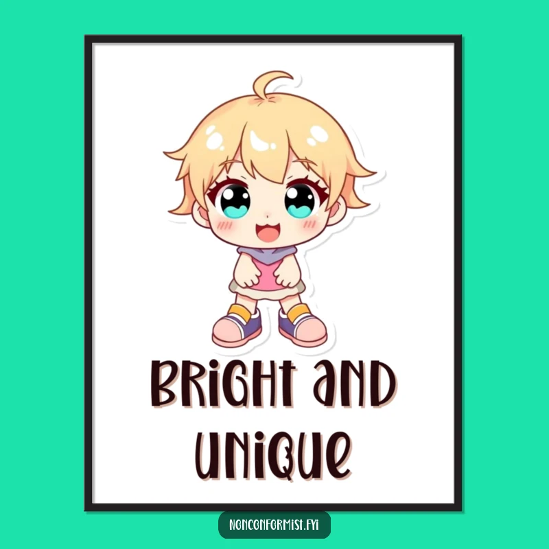 Funny Mismatched Shoes Digital Art: Brighten Your Space Instantly!