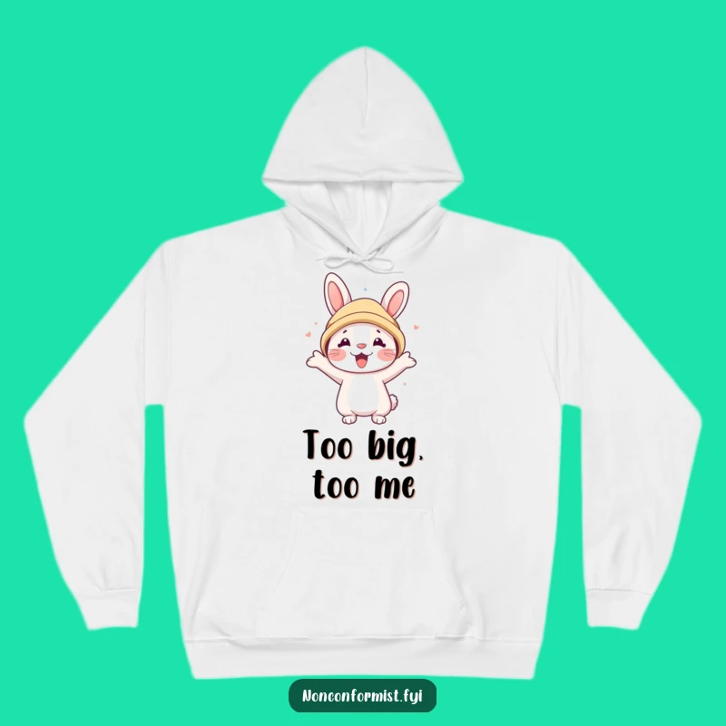 Funny Rabbit Bear Hat Hoodie: Comfy Cute Character, Warm & Humorous Gift