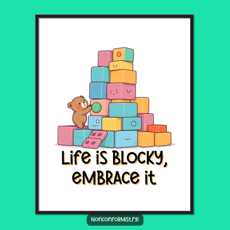 Free Printable Bear Wall Art - Funny Downloadable Decor for Creative Spaces