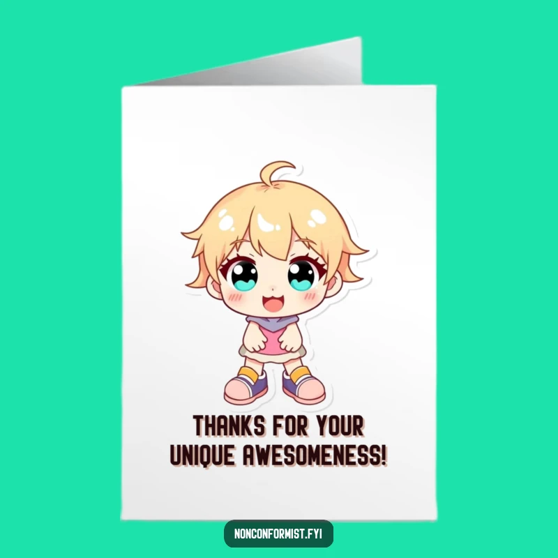 Free Printable Thank You Card: Mismatched Shoes Fun - Heartfelt Funny Downloadable Gift