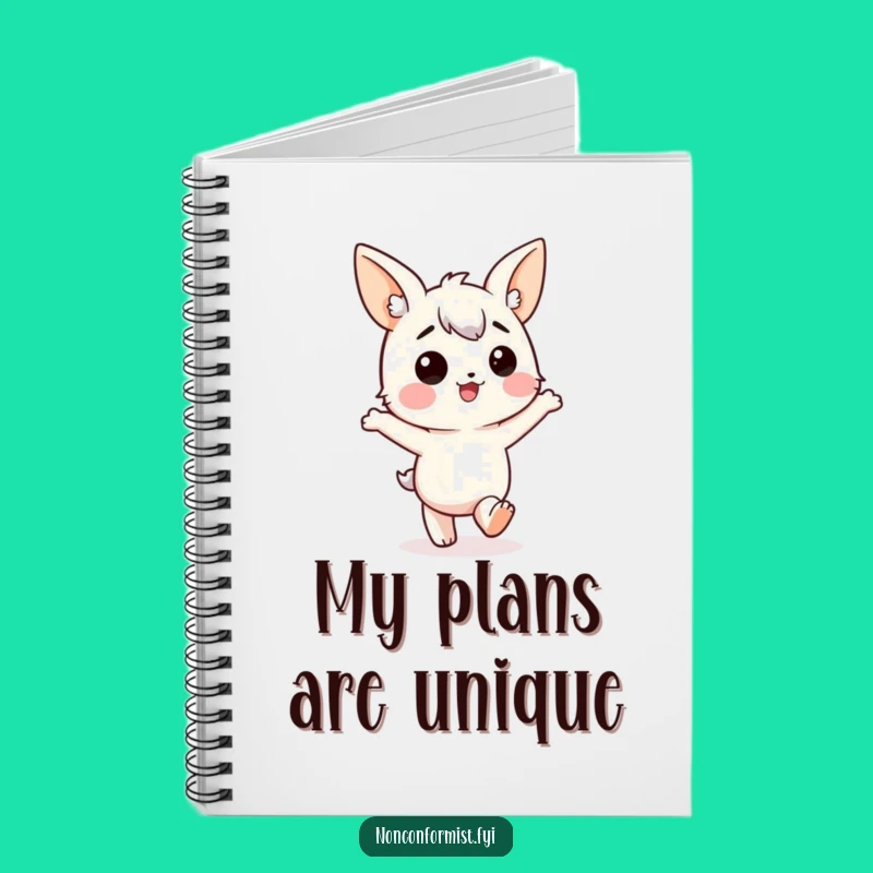 Funny Mismatched Ears Marching Notebook: Capture Your Wayward Thoughts