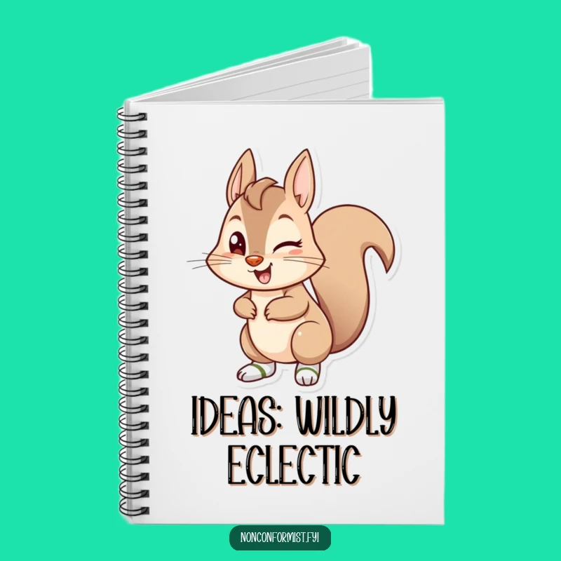 Funny Squirrel Socks Notebook: Mischievous Journal for Playful Ideas