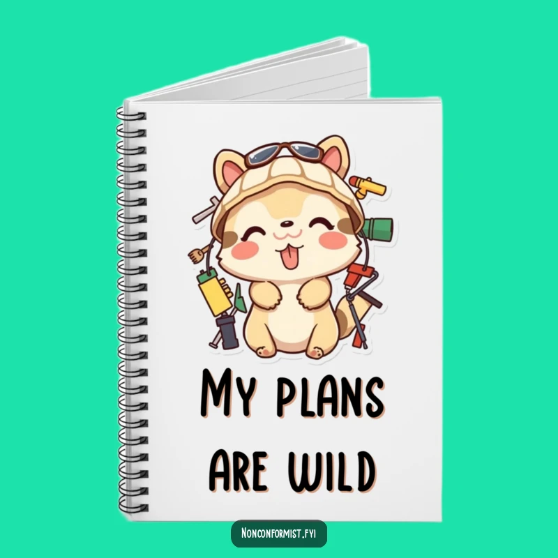 Funny Tongue-Out Builder Notebook: Capture Your Creative Ideas, Perfect Funny Gift