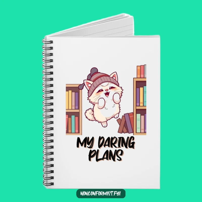 Funny Propeller Cat Notebook: Jot Down Big Ideas, a Hilarious Gift for Dreamers