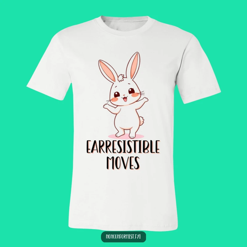 Funny Bunny Dance T-Shirt - Comical & Energetic Gift for Fun Lovers