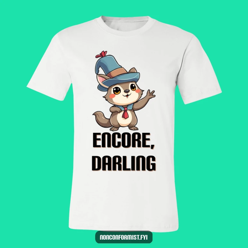 Funny Dramatic Pose Animal T-Shirt: Eccentric Style & Hilarious Gift